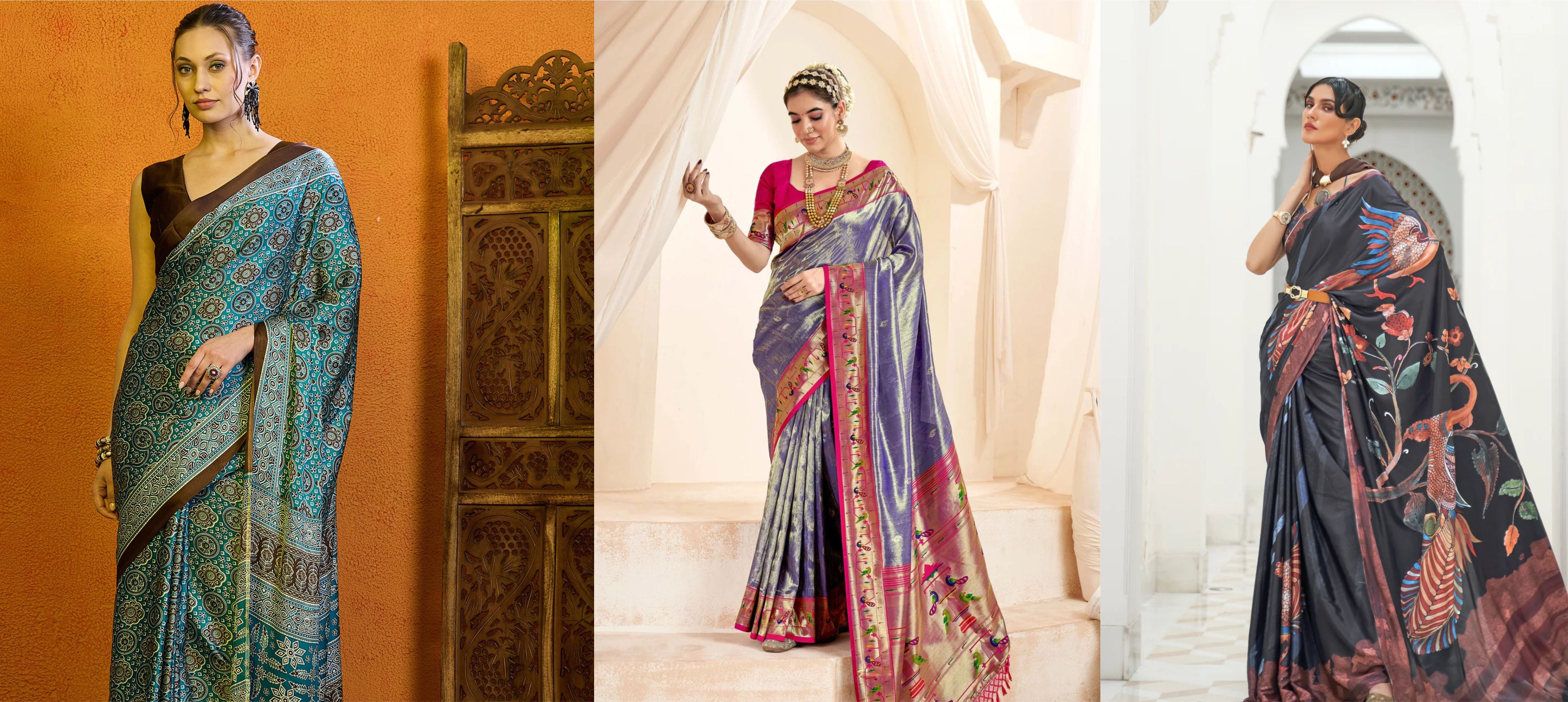 Exploring the Diverse Sarees of India: A Journey Through Tradition and Craftsmanship