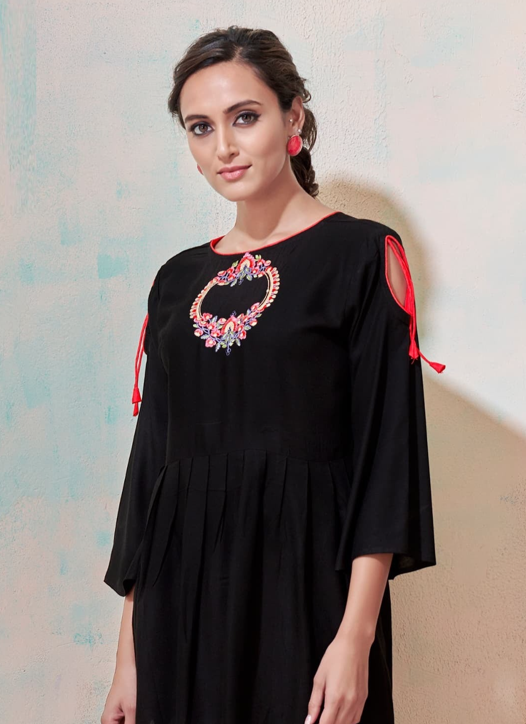 Black Short Top Kurti